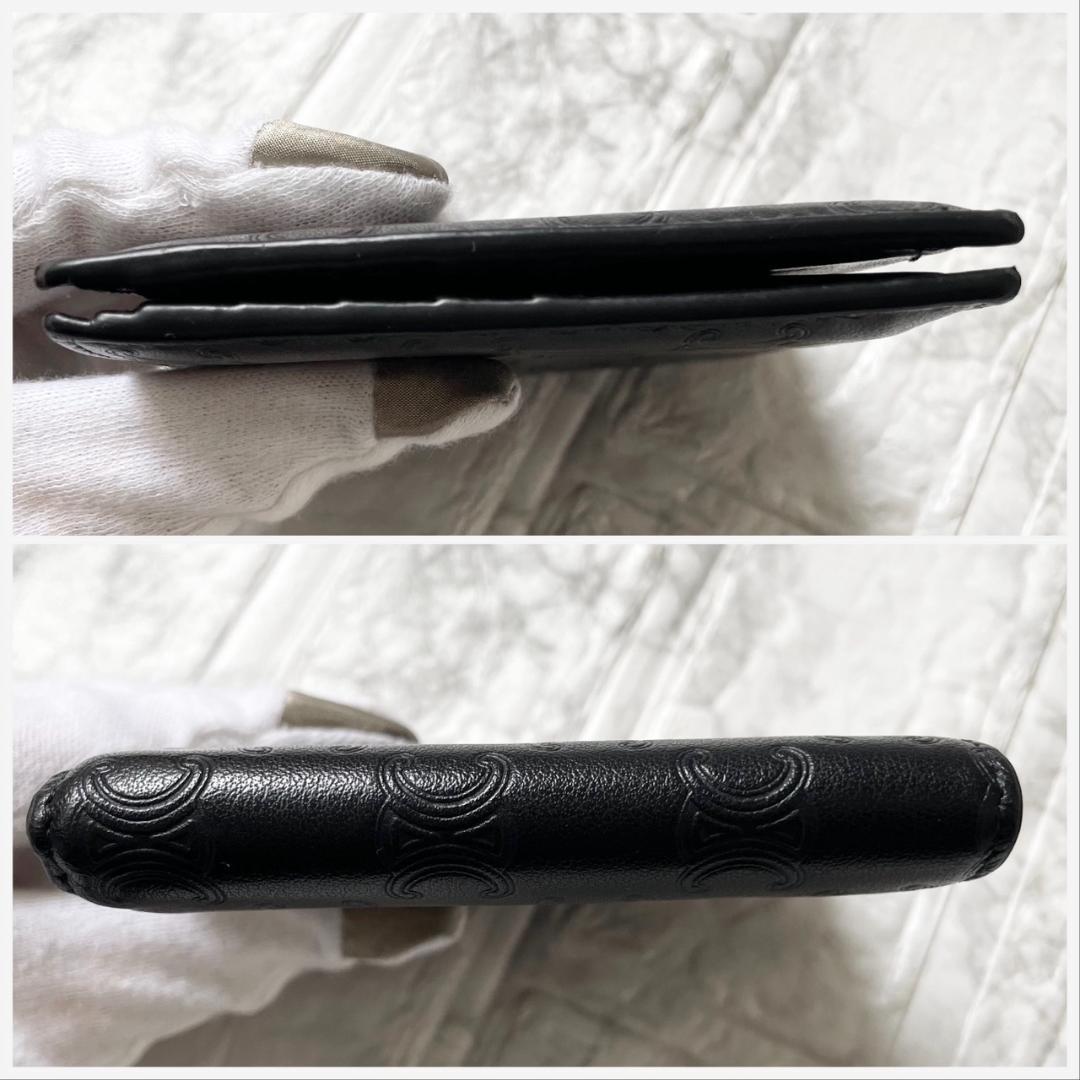 美品✨CELINE セリーヌ トリオンフ バイフォールド ウォレット 折り財布