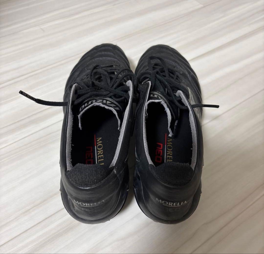 Mizuno Morelia Neo ブラックサッカー限定色　シューズ