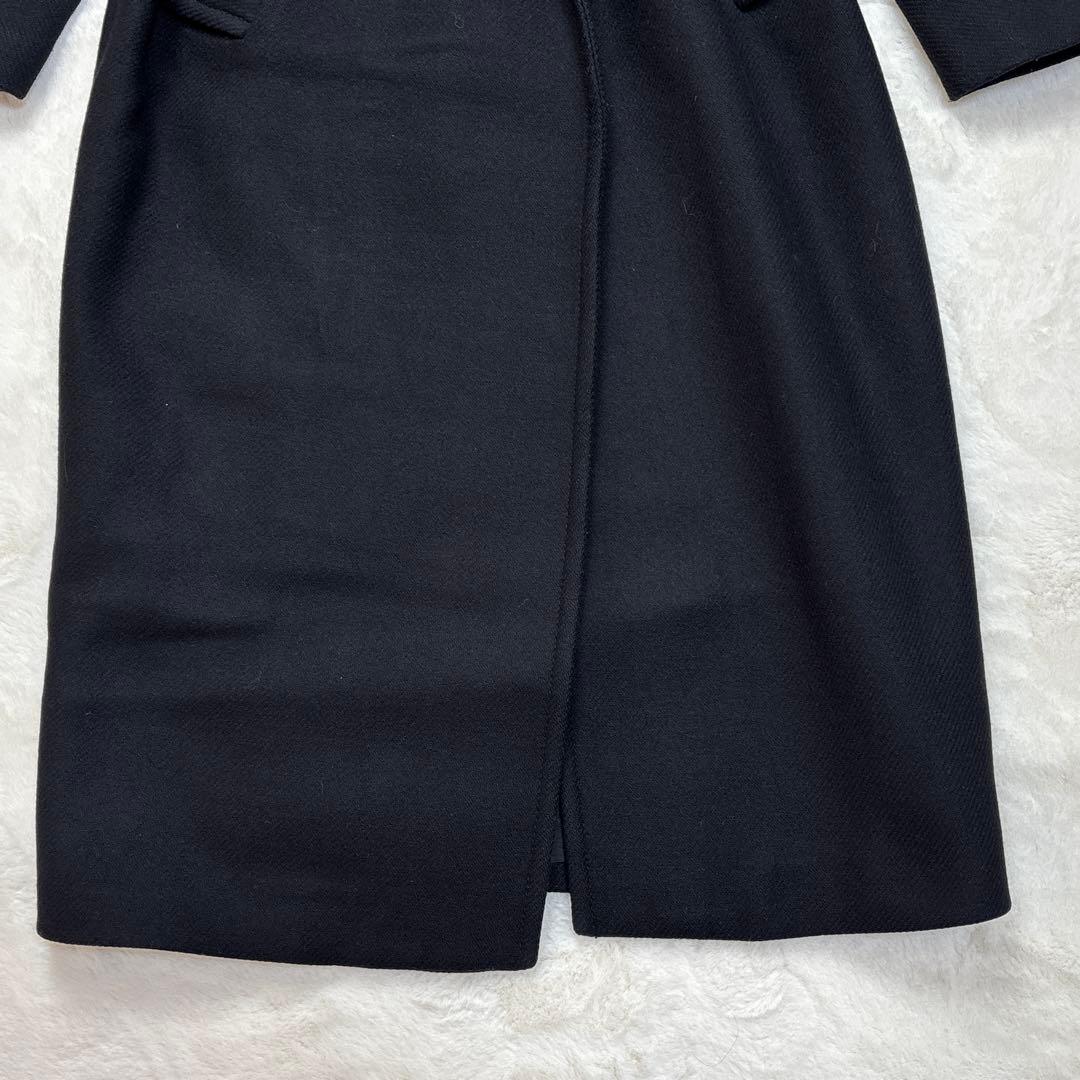 ZARA マンテコ ワイドカラー ロングコート 女優襟 ベルト マキシ丈 ウール