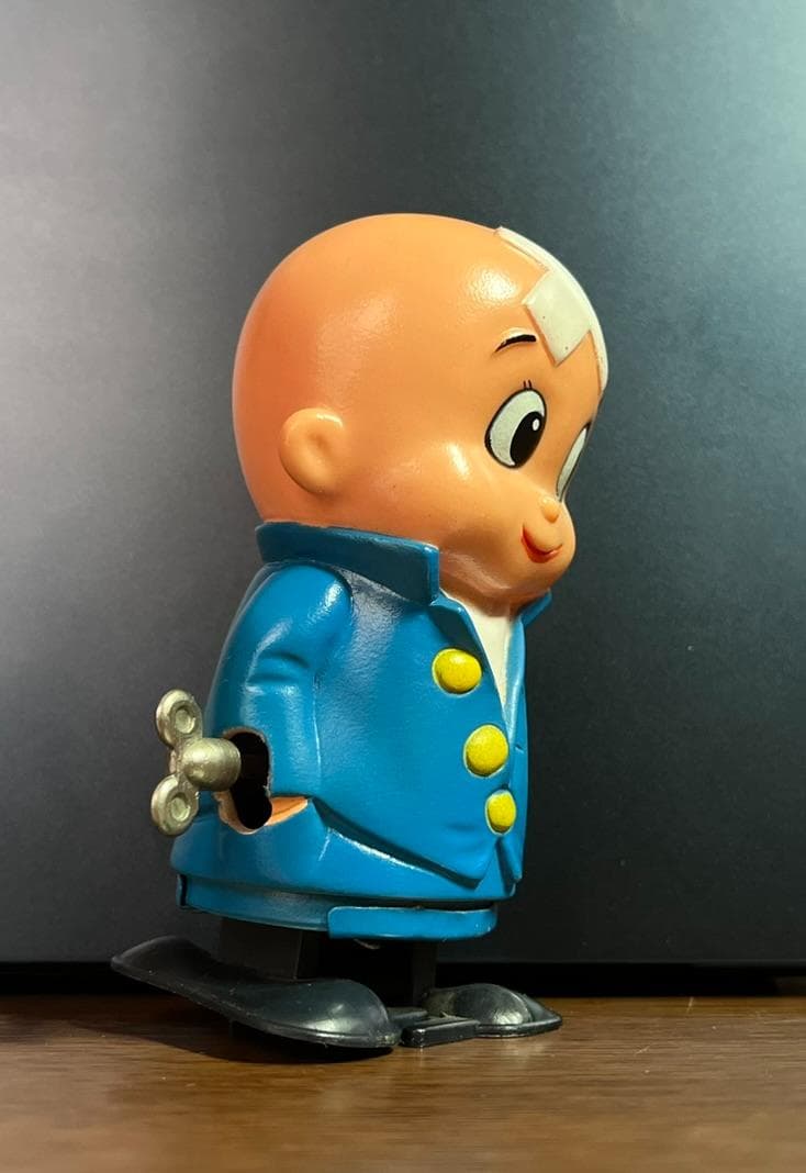 三つ目がとおる 写楽保介 ソフビ ゼンマイ歩行 手塚プロ レトロ