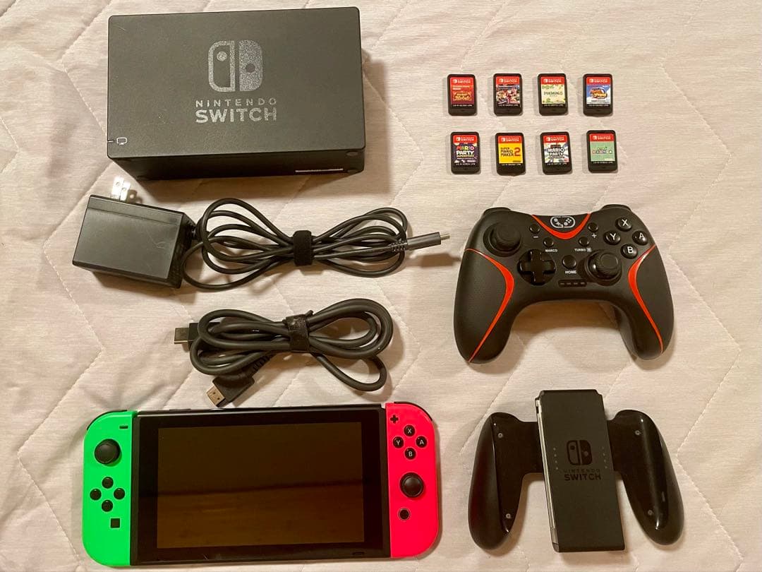 Nintendo Switch 本体 ＋ ゲームソフト8本セット