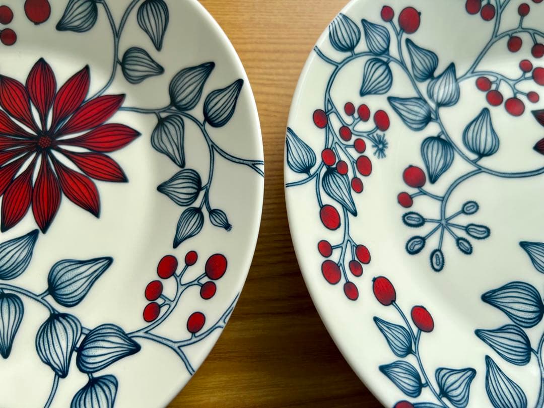 アラビアルノ オーバルプレート25cm フロストベリー