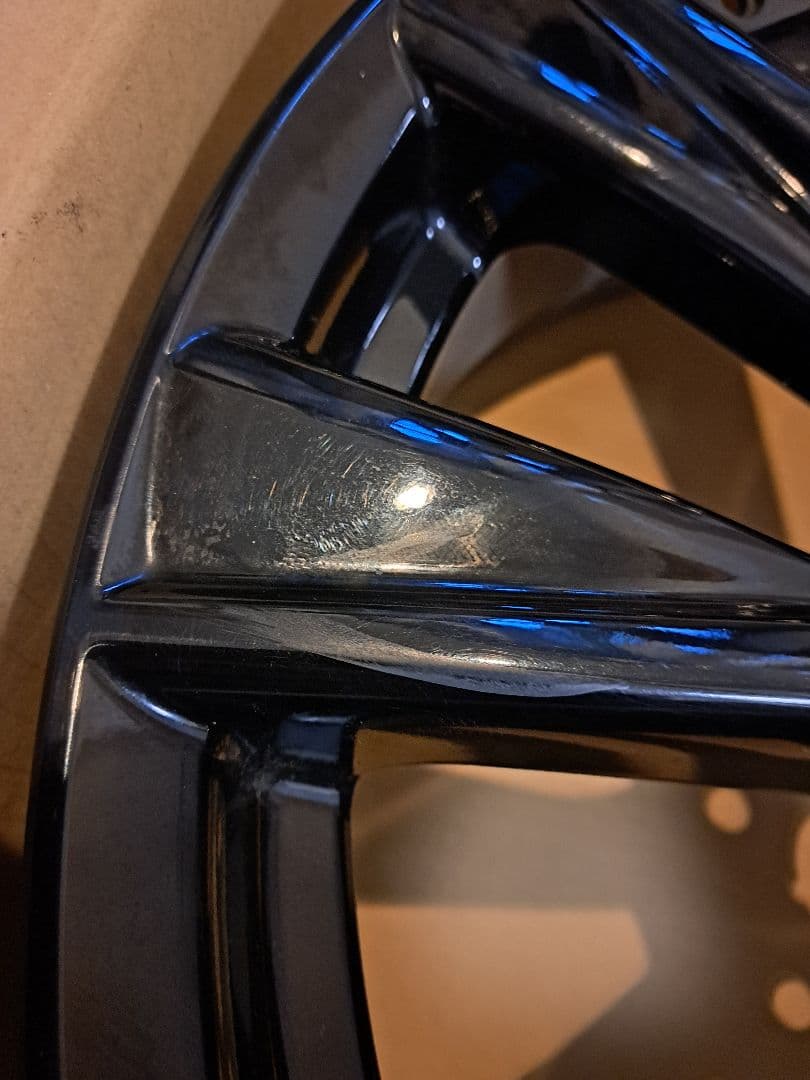 20インチ ブラックホイール　LEXUS　純正　中古　１本　20NX