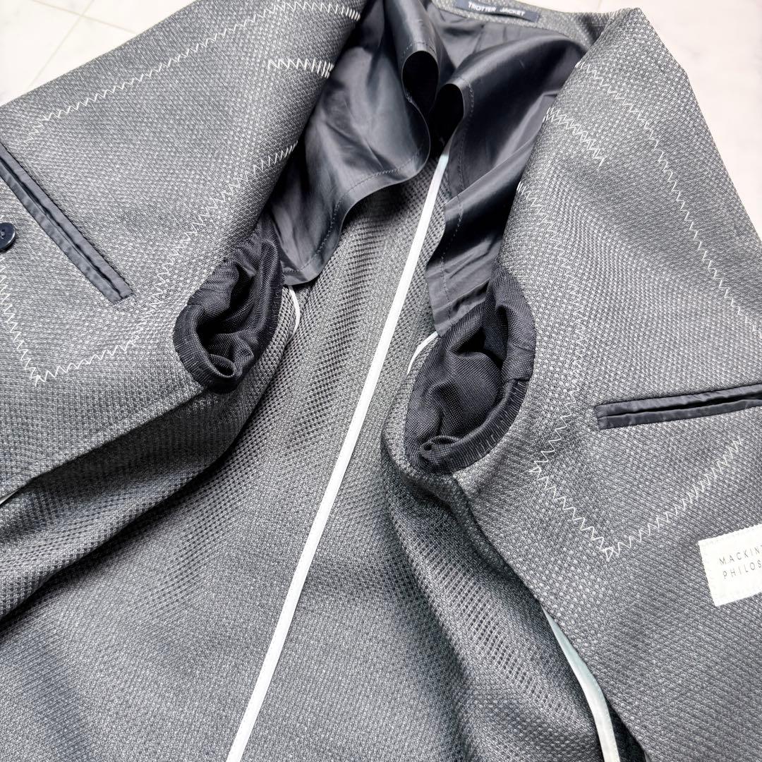 美品 MACKINTOSH スーツ セットアップ チェック Lサイズ