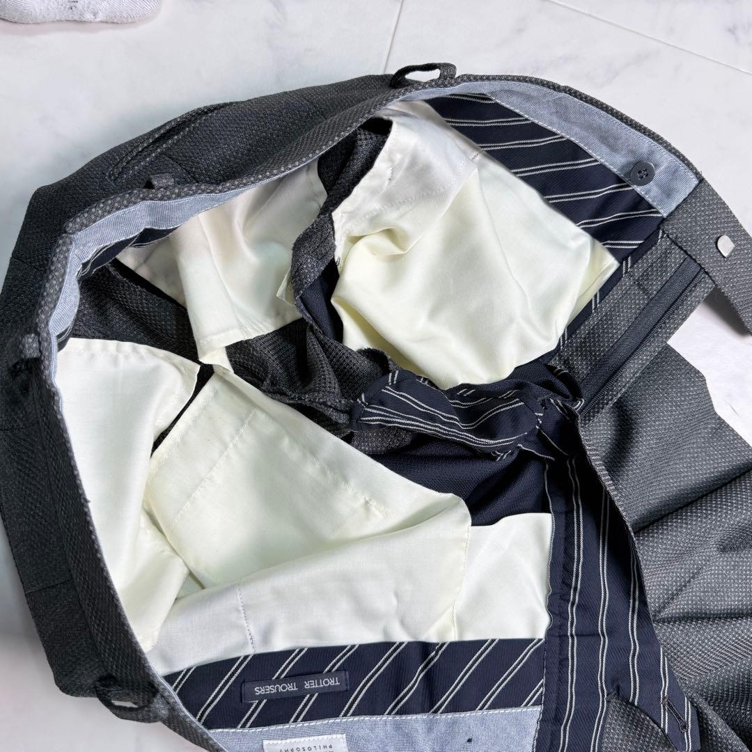 美品 MACKINTOSH スーツ セットアップ チェック Lサイズ