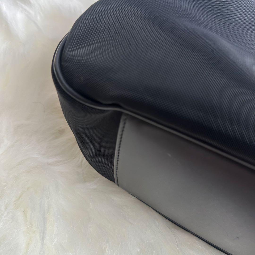 グッチ　ブラック　メッシュ　トートバッグ バンブー　ハンドル　A4可