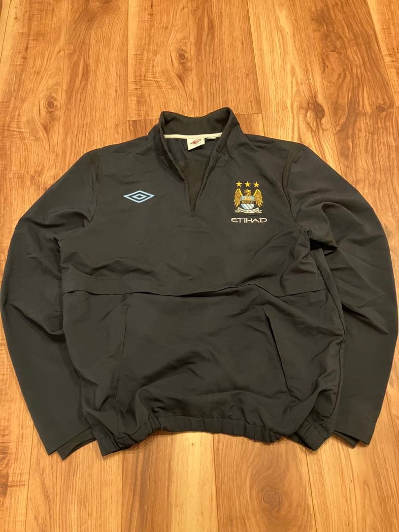 マンチェスターシティ Umbro ドリルトップ ピステ　ジャージ 古着