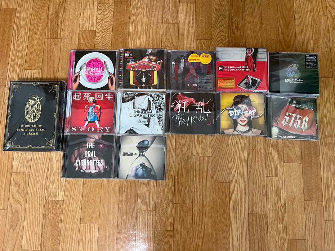 【初回限定盤】THE ORAL CIGARETTES CD アルバム　まとめ売り