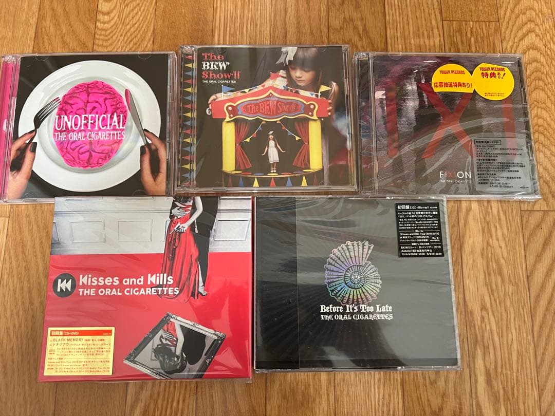 【初回限定盤】THE ORAL CIGARETTES CD アルバム　まとめ売り