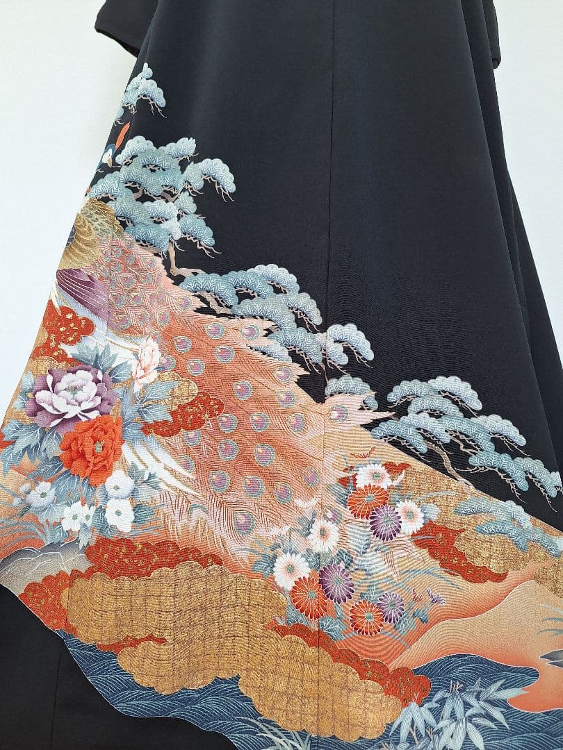 着物リメイクワンピース3611