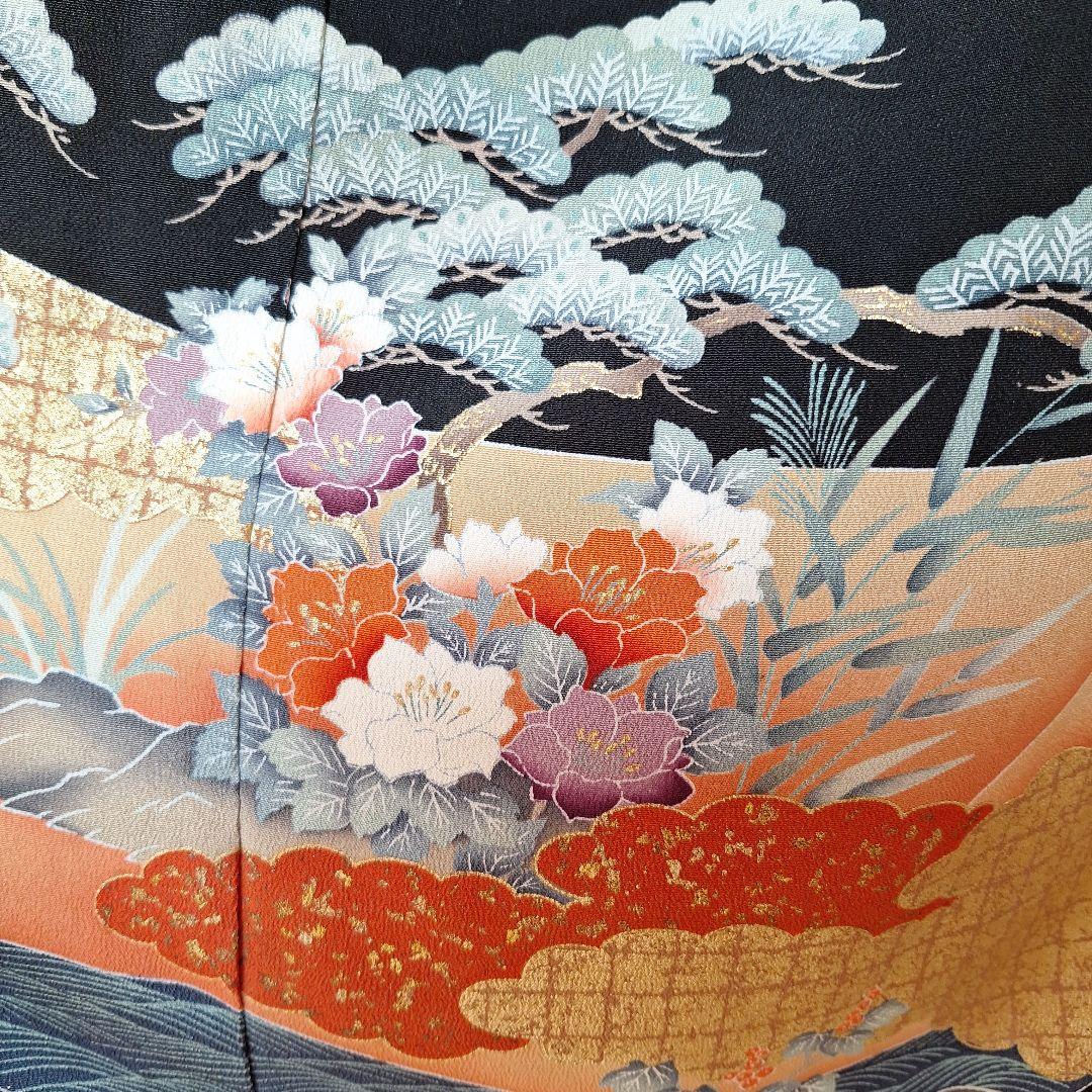 着物リメイクワンピース3611