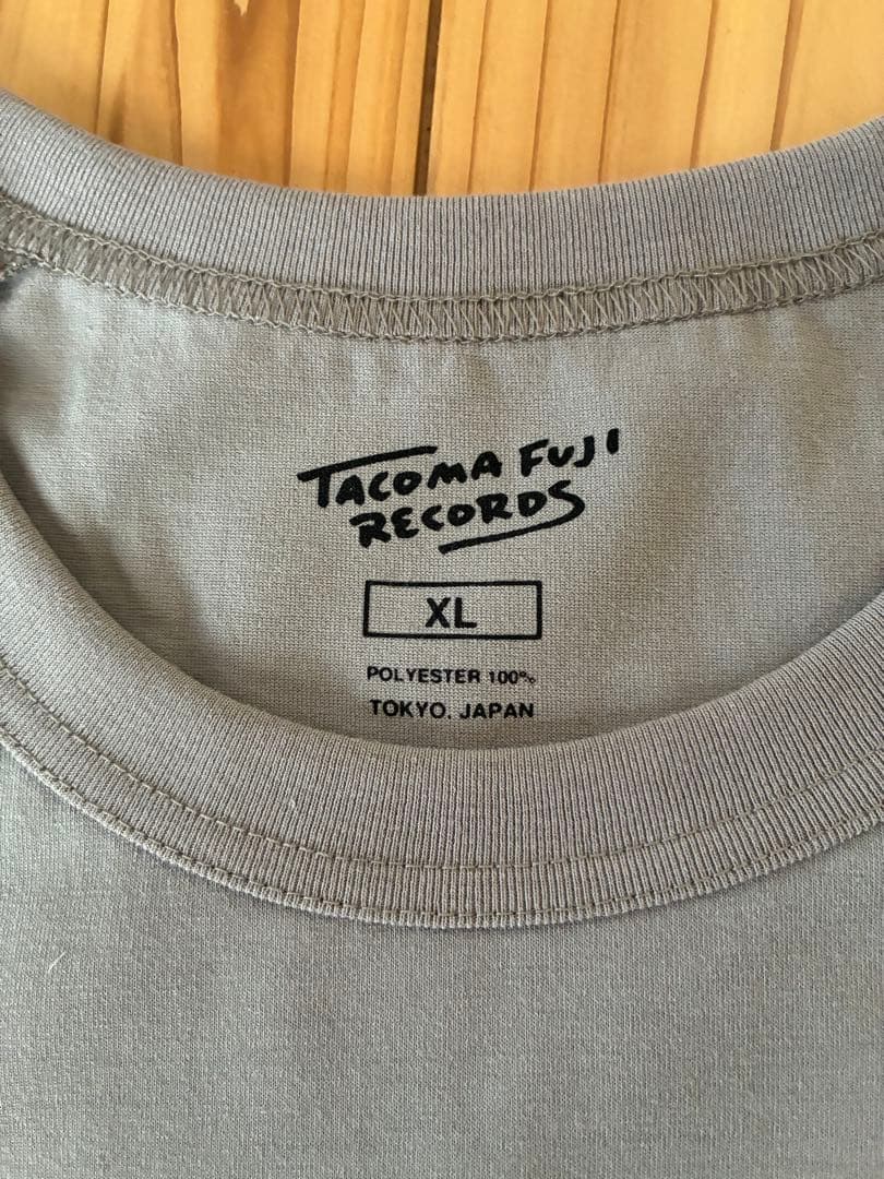 TACOMA FUJI RECORDS 長袖カットソー XL グレー