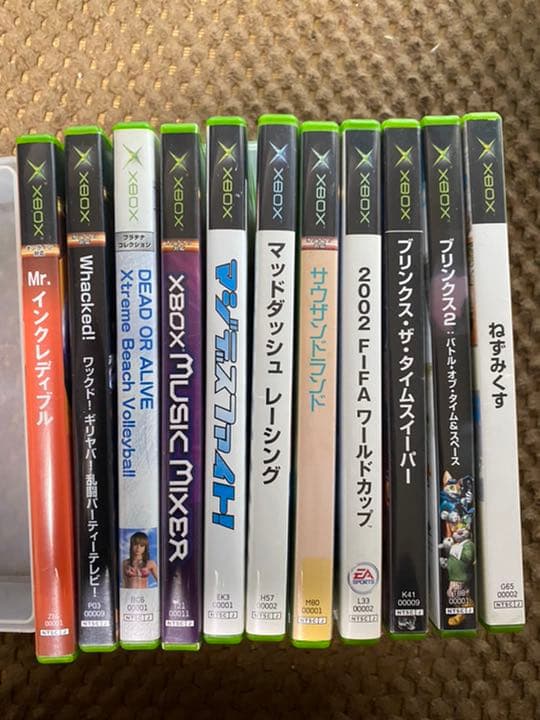 超希少　初代xbox本体　ソフト56本セット
