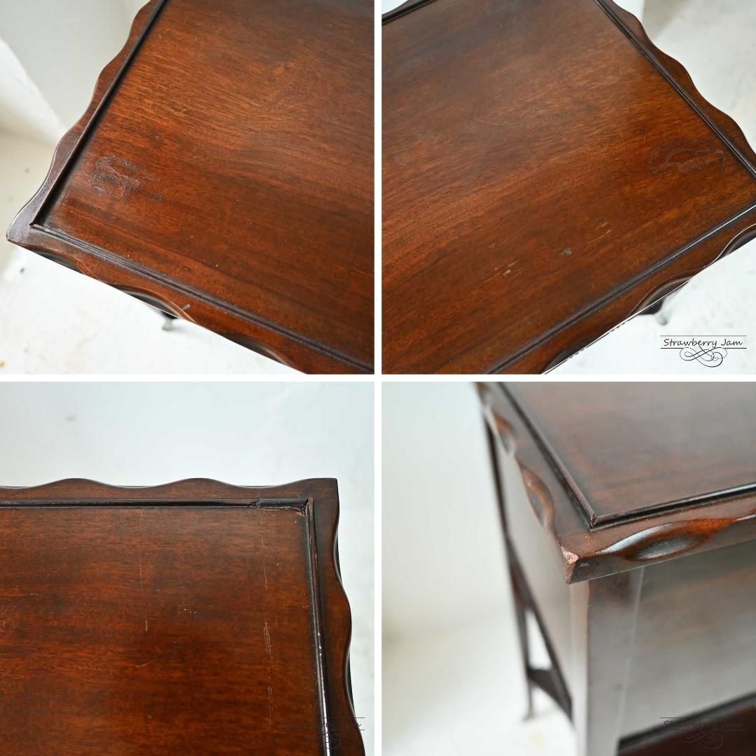 o*i様 L3612-19 英国アンティーク ソーイングボックス サイドキャビネ