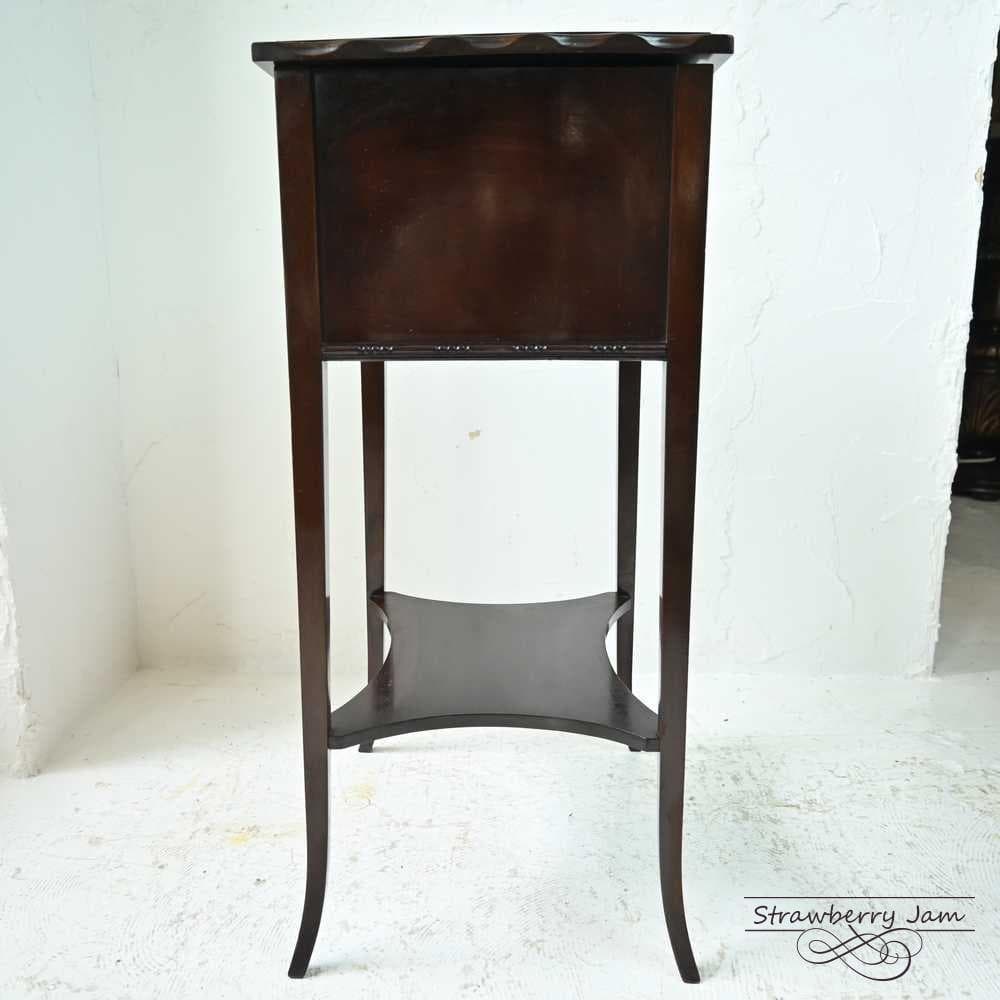 o*i様 L3612-19 英国アンティーク ソーイングボックス サイドキャビネ