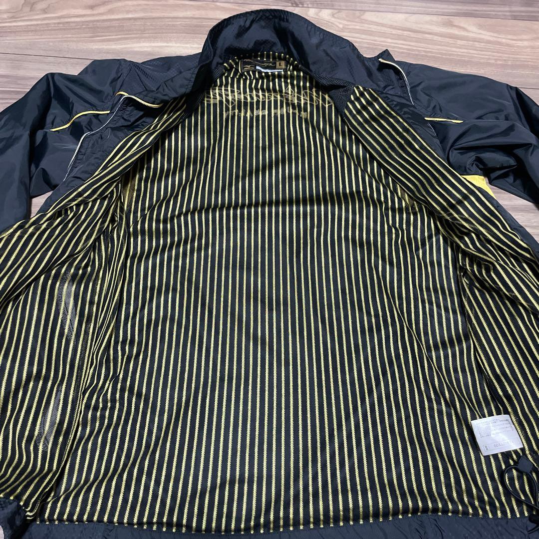 ミズノプロ ウインドブレーカー上下セット Lサイズ ブラック