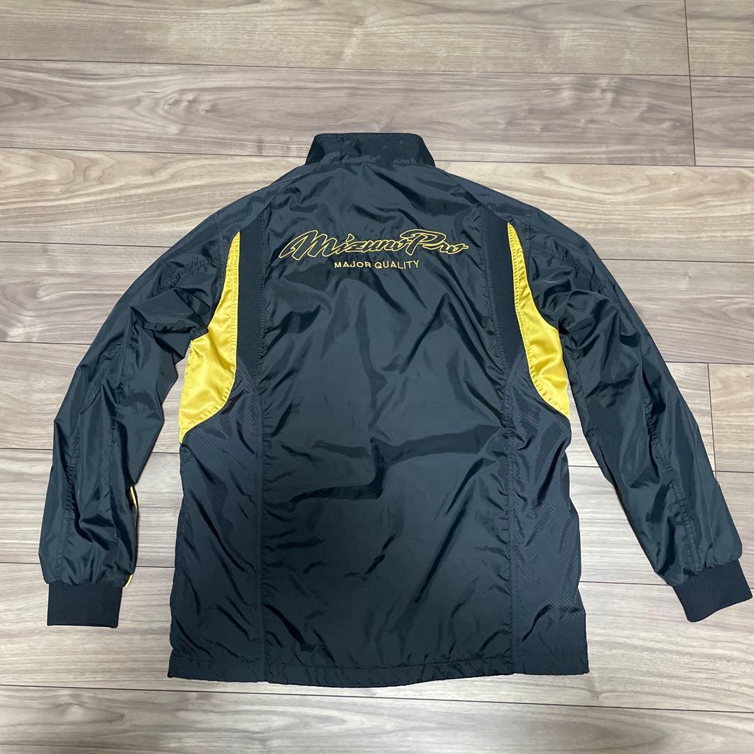 ミズノプロ ウインドブレーカー上下セット Lサイズ ブラック