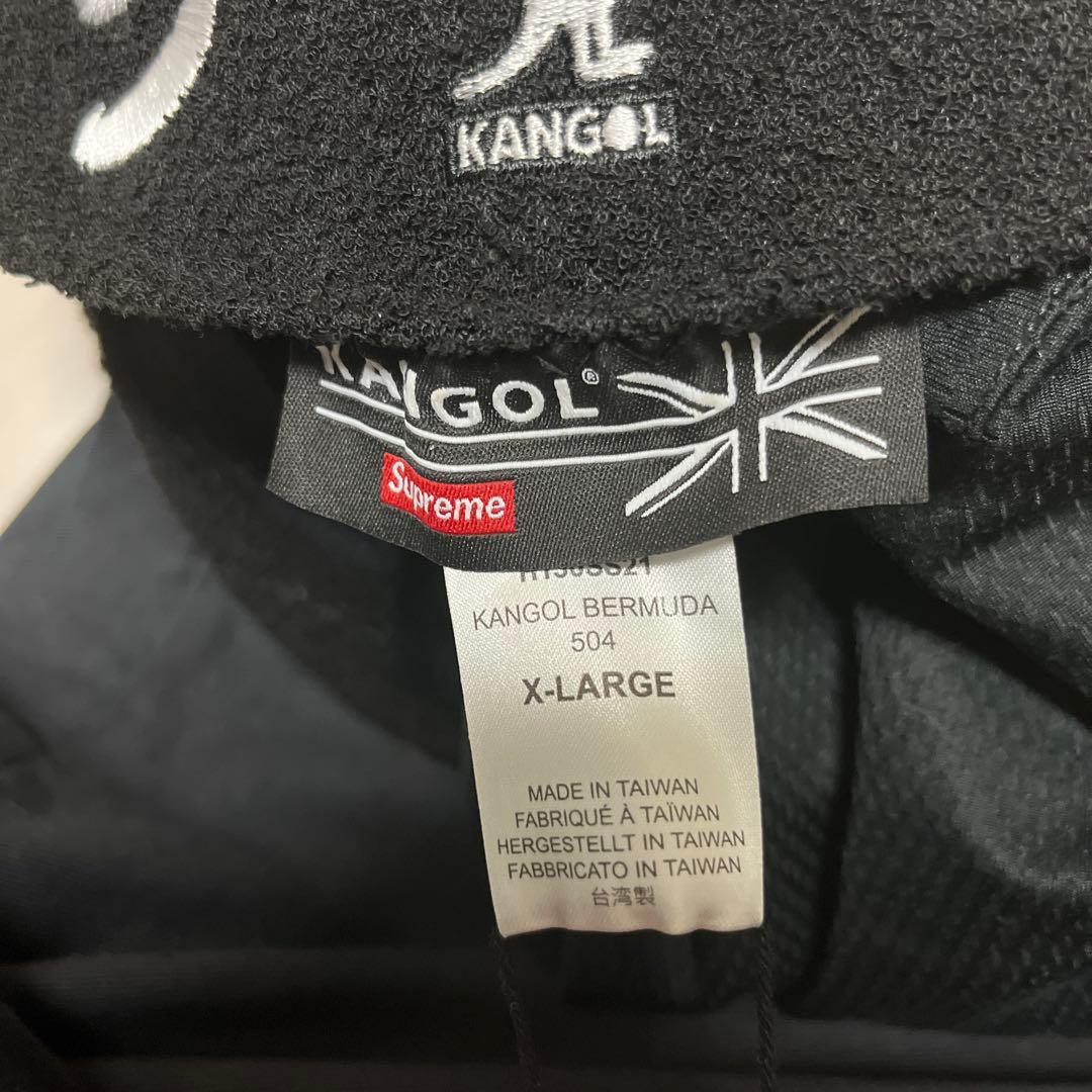Supreme kangol コラボ　タグ付き　キャップ　キャスケット