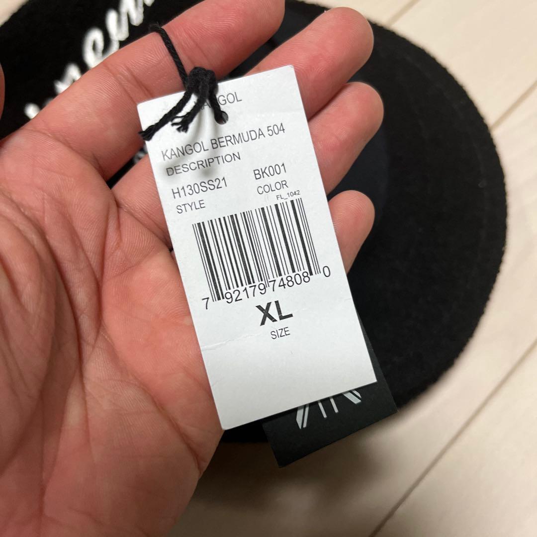 Supreme kangol コラボ　タグ付き　キャップ　キャスケット
