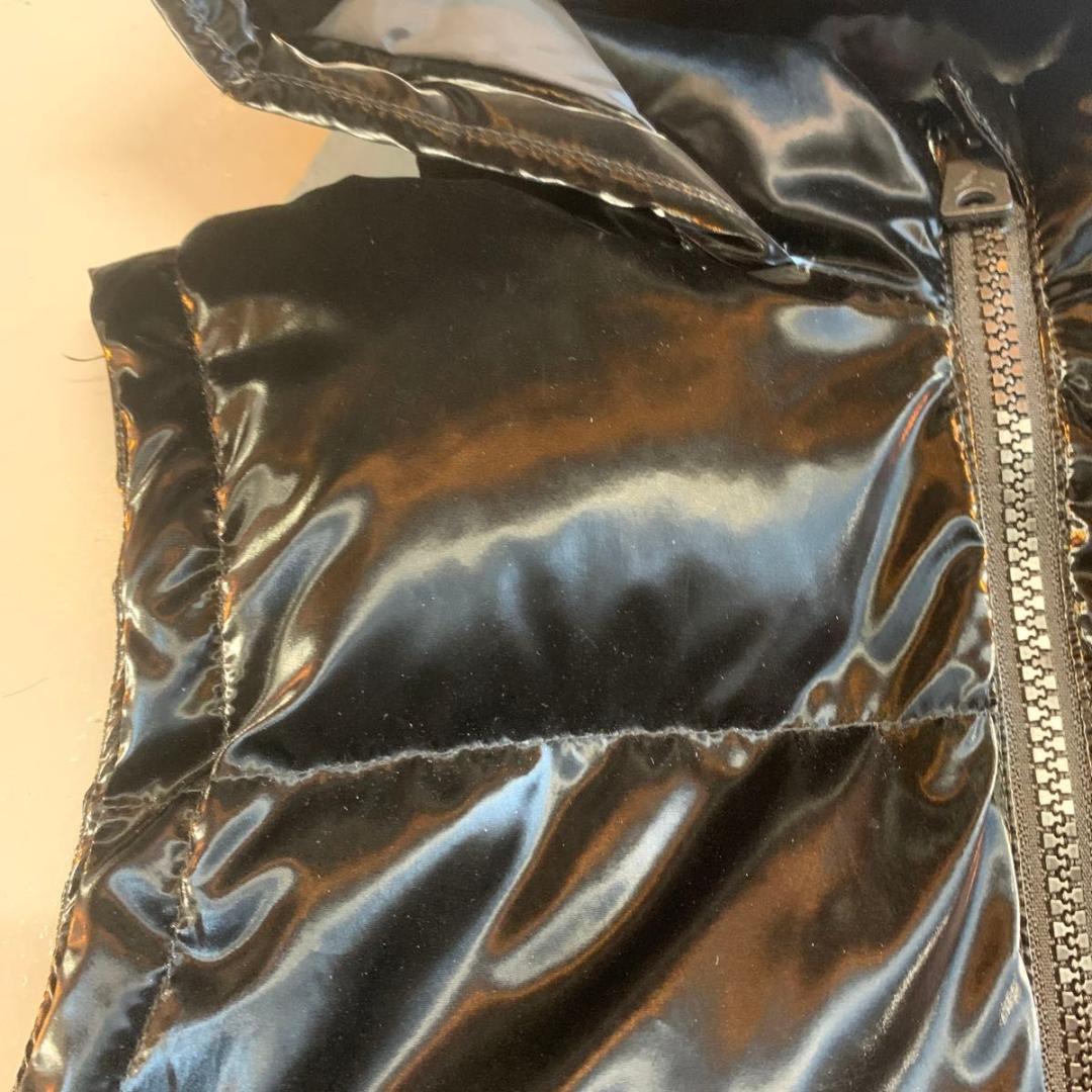 Sサイズ NIKE JORDAN 光沢　フライト　ダウンベスト　ブラック