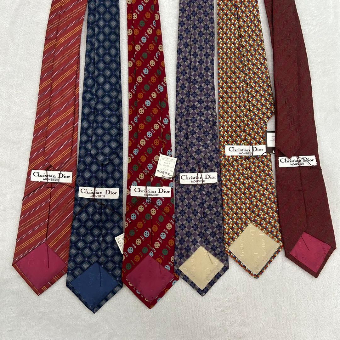 NM38 新品未使用 タグ付き クリスチャンディオール 11本 ネクタイ メンズ
