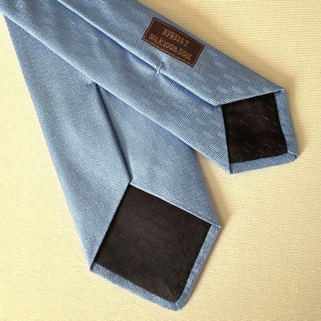 エルメス ネクタイ 《ラ・クレ・デュ・ボヌール》新品 未使用