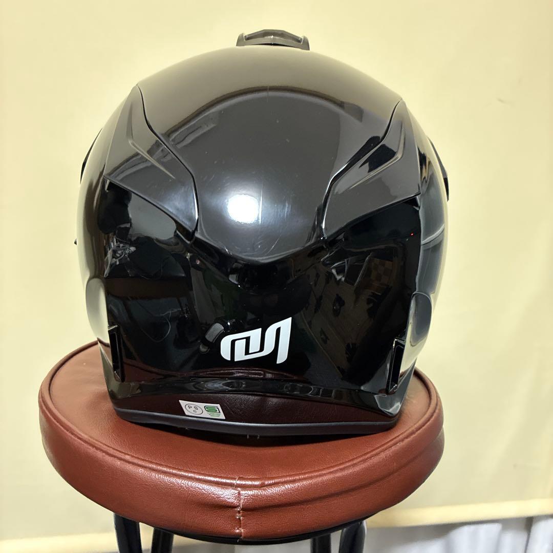 マルシン工業ヘルメット　TE-1 艶ありブラック　XLサイズ