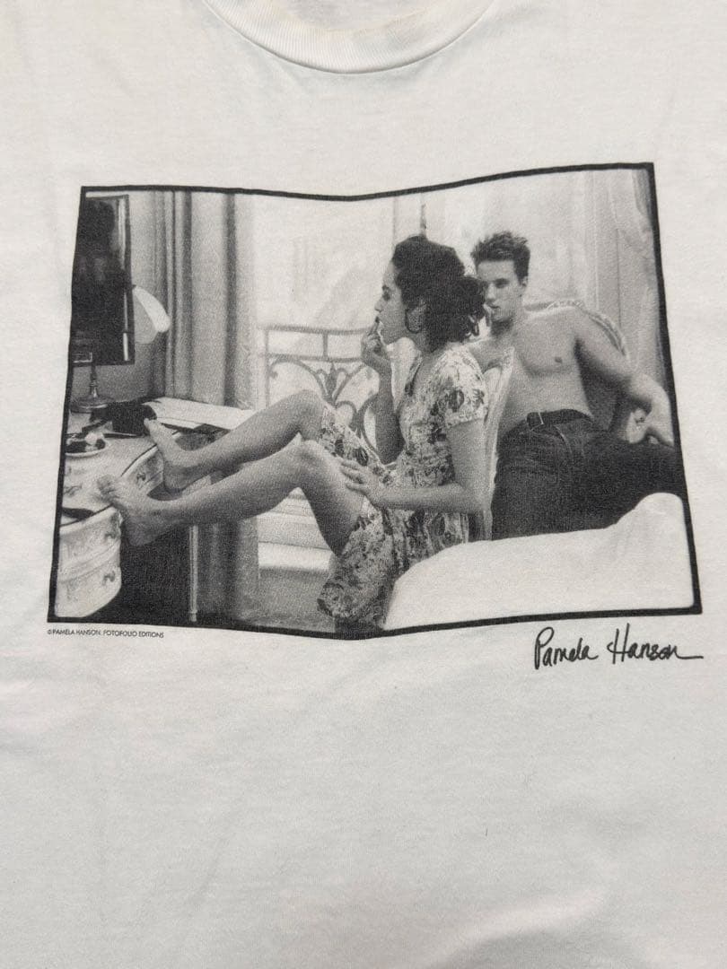 激レア90sパメラハンソンPamela HansonヴィンテージTシャツフォト