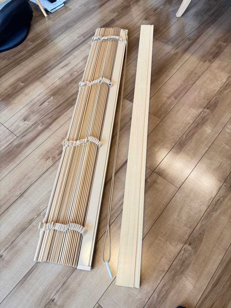 ⭐️お値下げしました⭐️【ニトリ】木製ブラインド ナチュラル（幅160×高さ195）