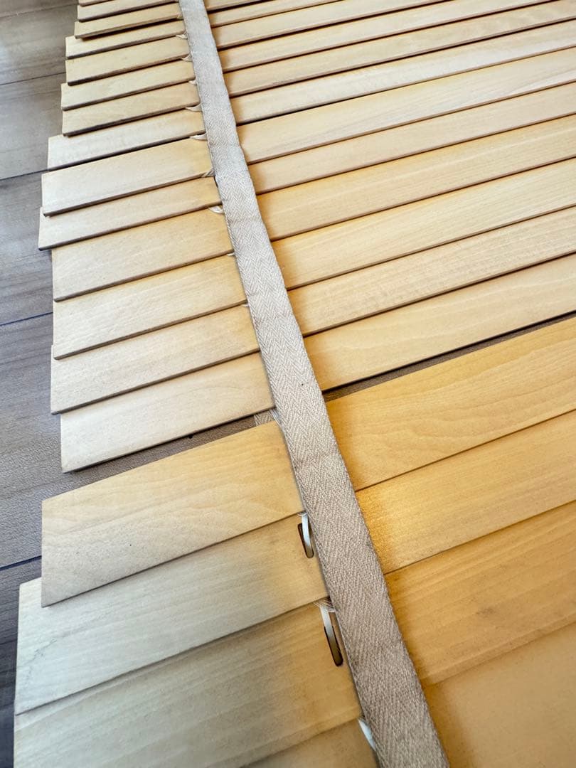 ⭐️お値下げしました⭐️【ニトリ】木製ブラインド ナチュラル（幅160×高さ195）