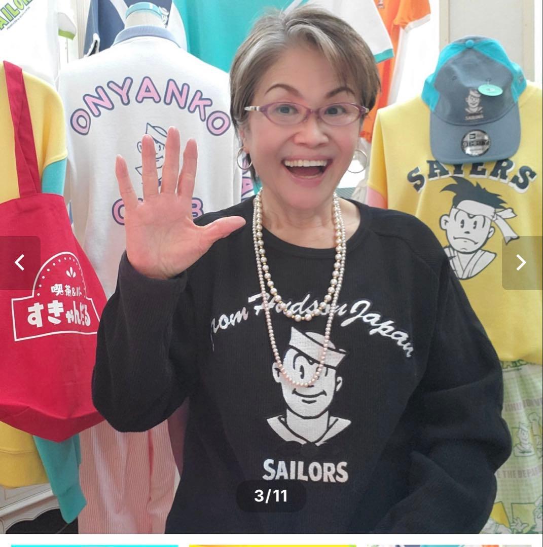 セーラーズ コットンロングスリーブ ブラック [3] size 試着のみ