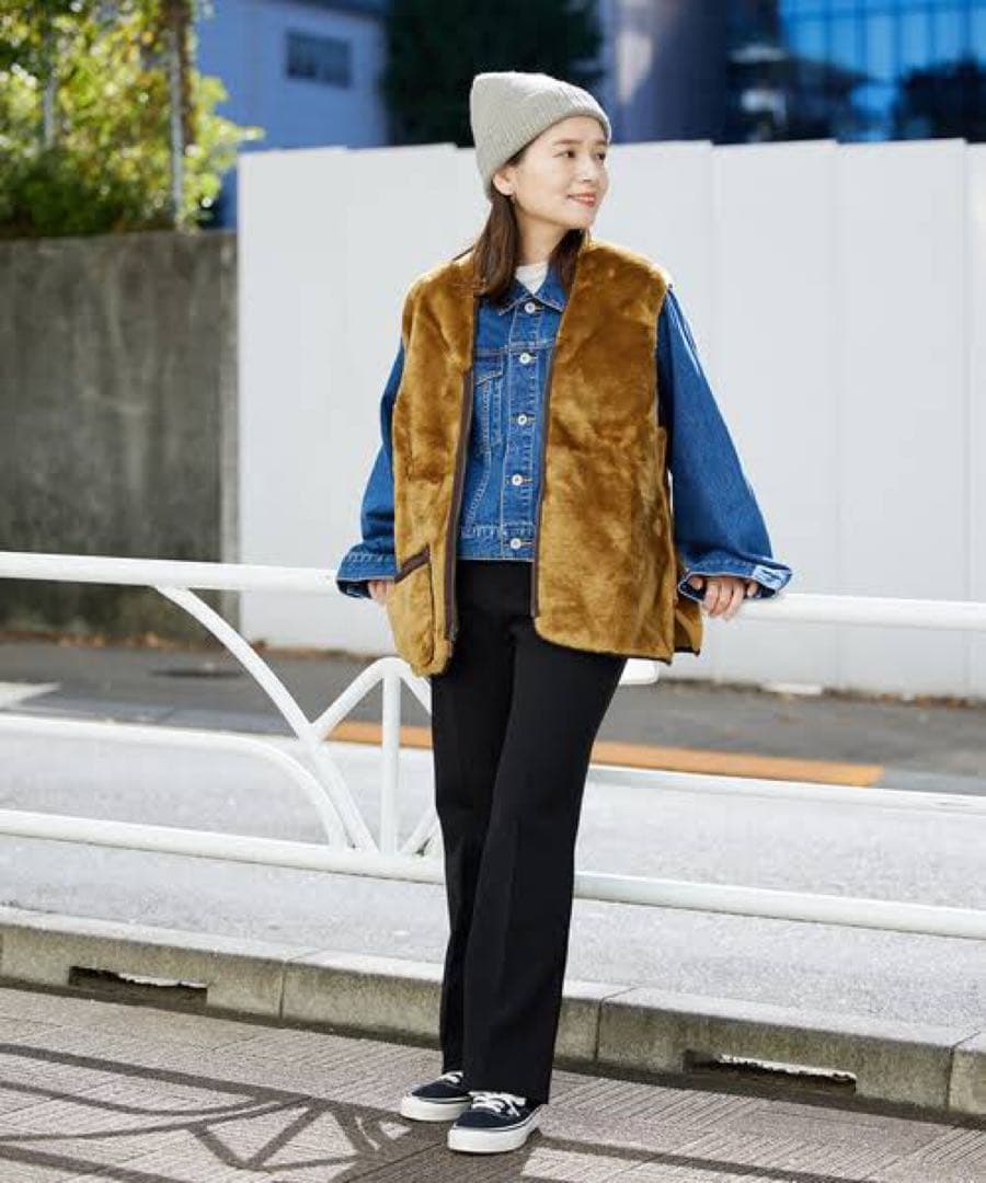 Barbour ブラウン フリースベスト
