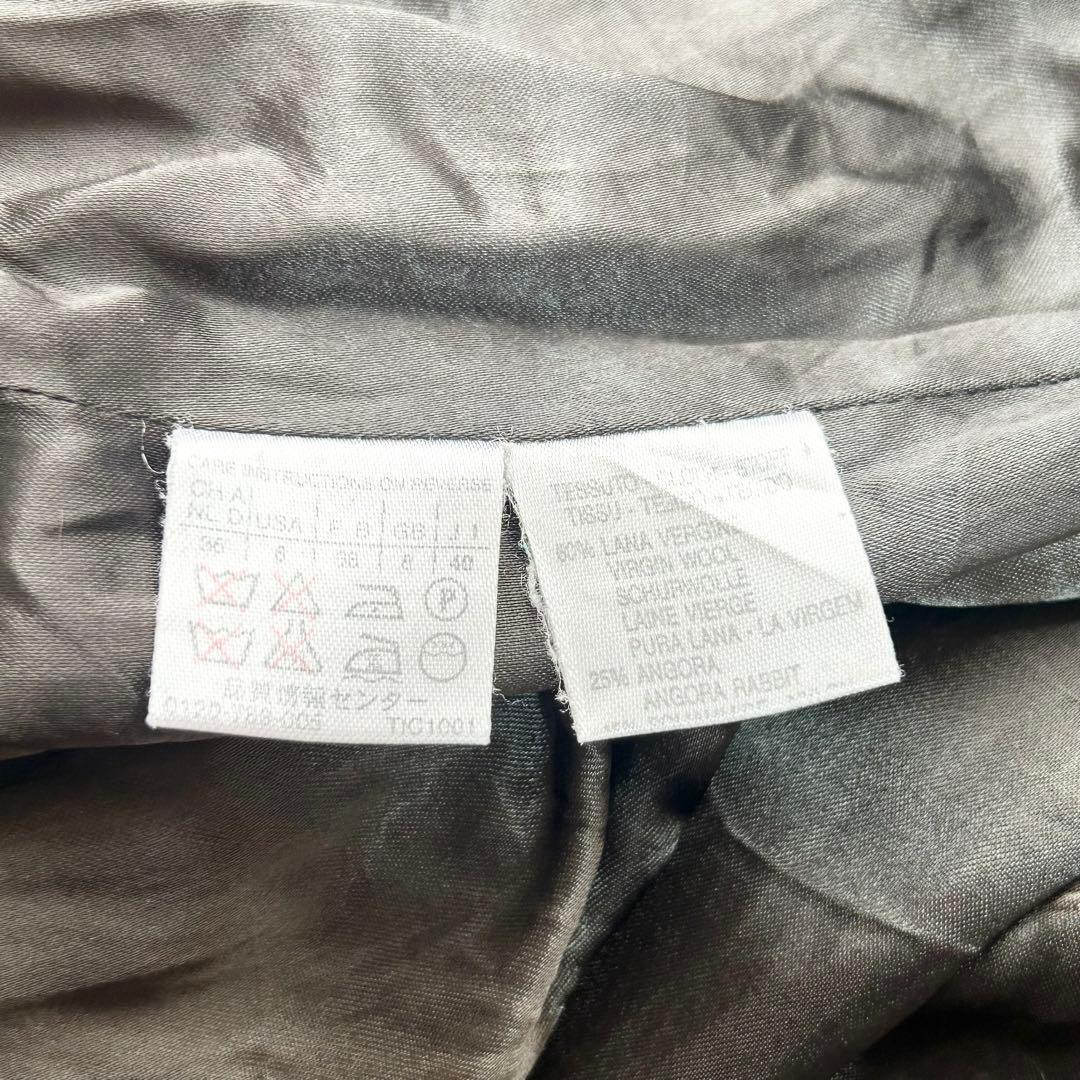 美品♡ マックスアンドコー アンゴラ混 マキシ丈 チェスターコート 黒 40