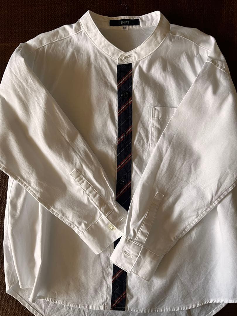 【送料込み】SHIPS KIDS（シップスキッズ）ノーカラースーツ3点セット