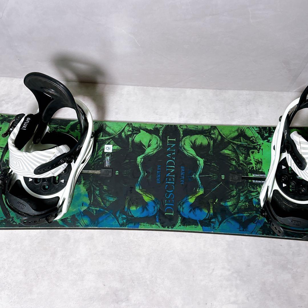 バートン DESCENDANT × FLUX 2点セット グラトリ Wax済