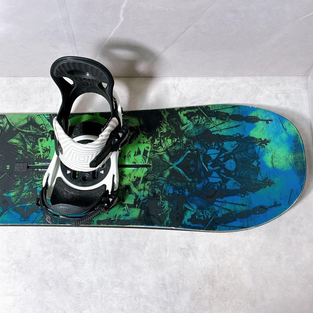 バートン DESCENDANT × FLUX 2点セット グラトリ Wax済