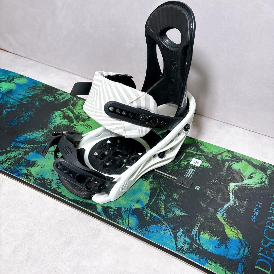 バートン DESCENDANT × FLUX 2点セット グラトリ Wax済