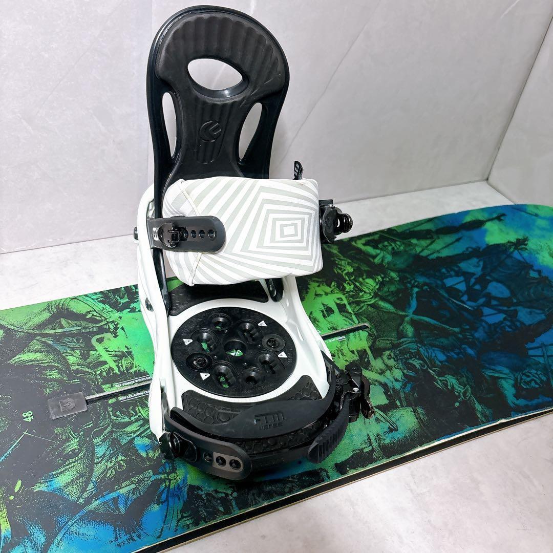 バートン DESCENDANT × FLUX 2点セット グラトリ Wax済