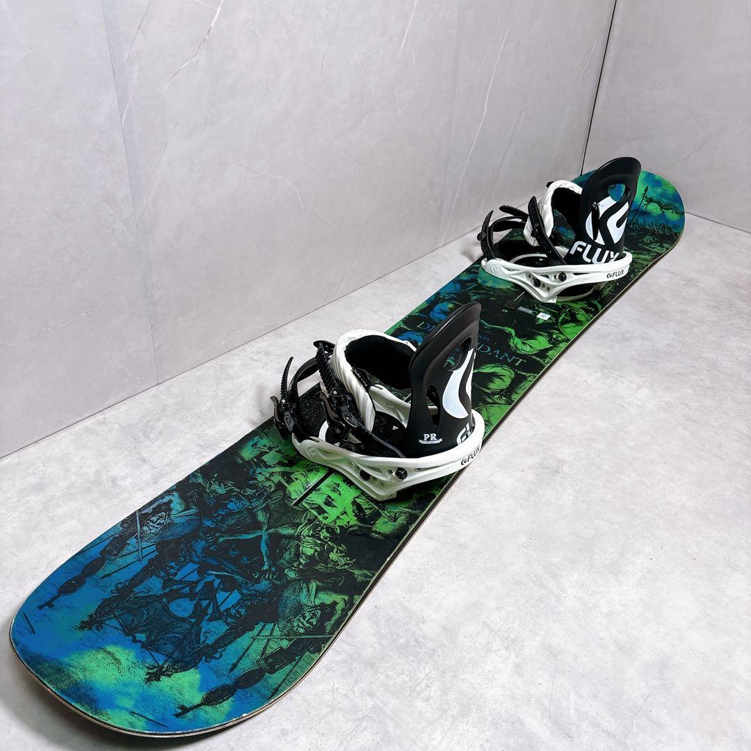 バートン DESCENDANT × FLUX 2点セット グラトリ Wax済