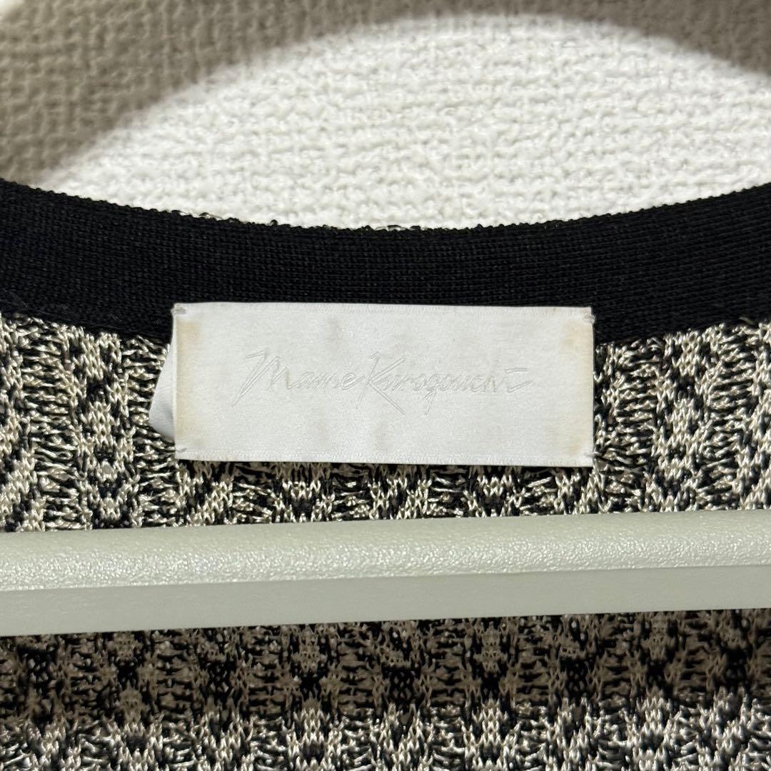 ゆ*ゆ様 マメクロゴウチMixed Knitted Fabric Peplum