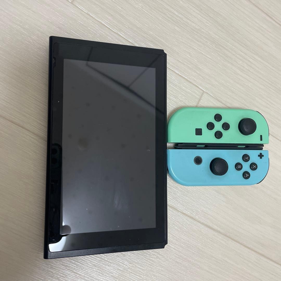 Nintendo Switch あつまれどうぶつの森 本体セット 充電器付き