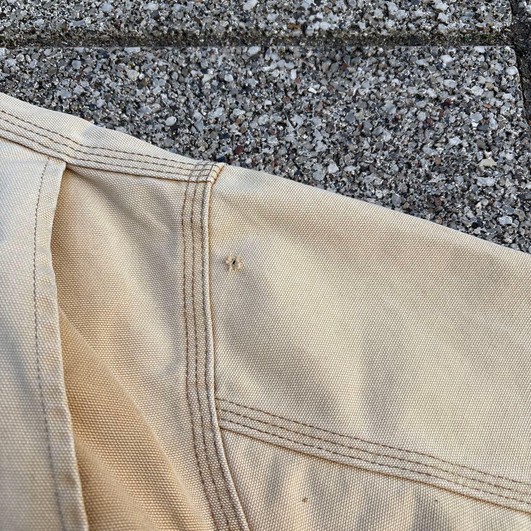 希少 90s カーハート ミシガンチョアコート カバーオール 裏地なし フェード