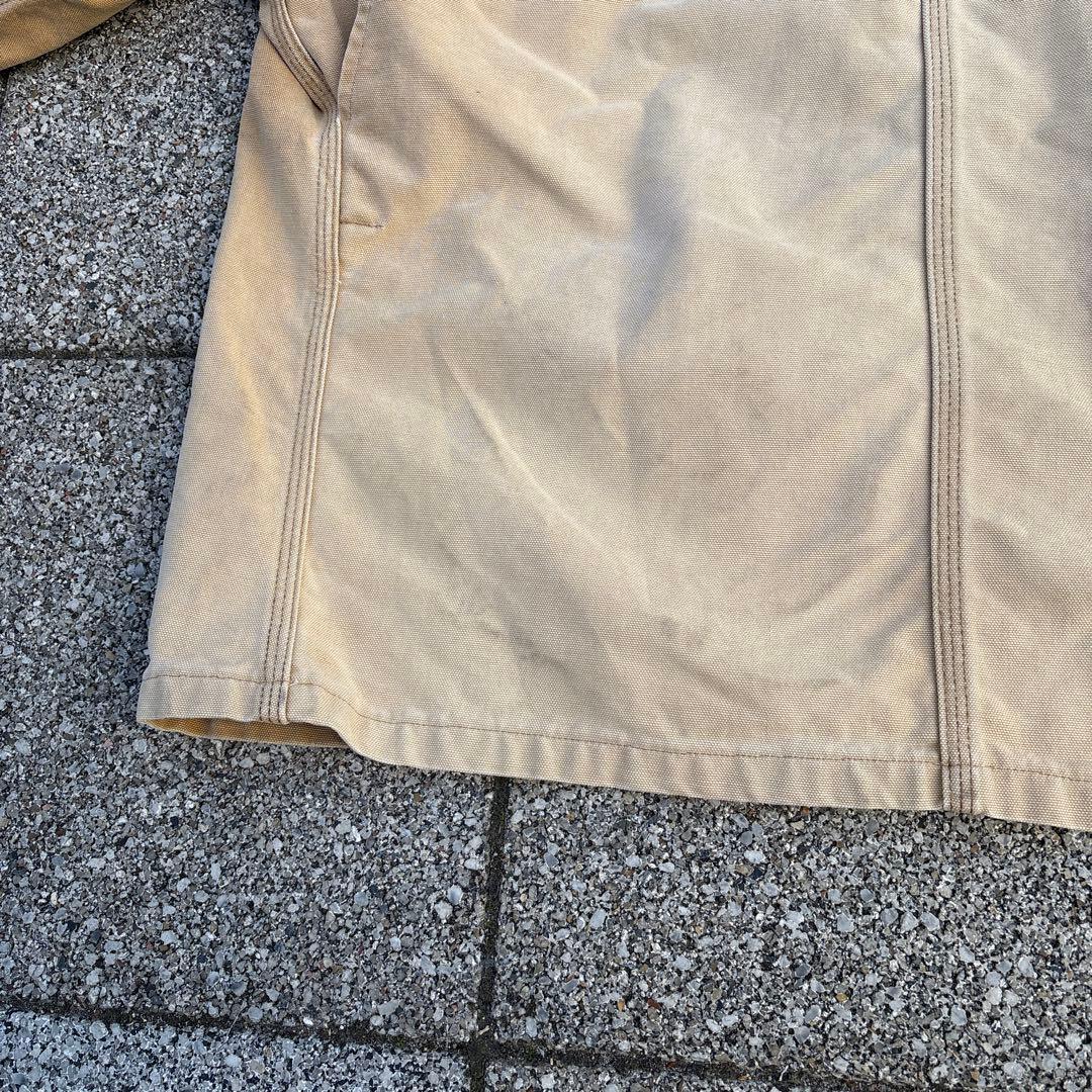 希少 90s カーハート ミシガンチョアコート カバーオール 裏地なし フェード