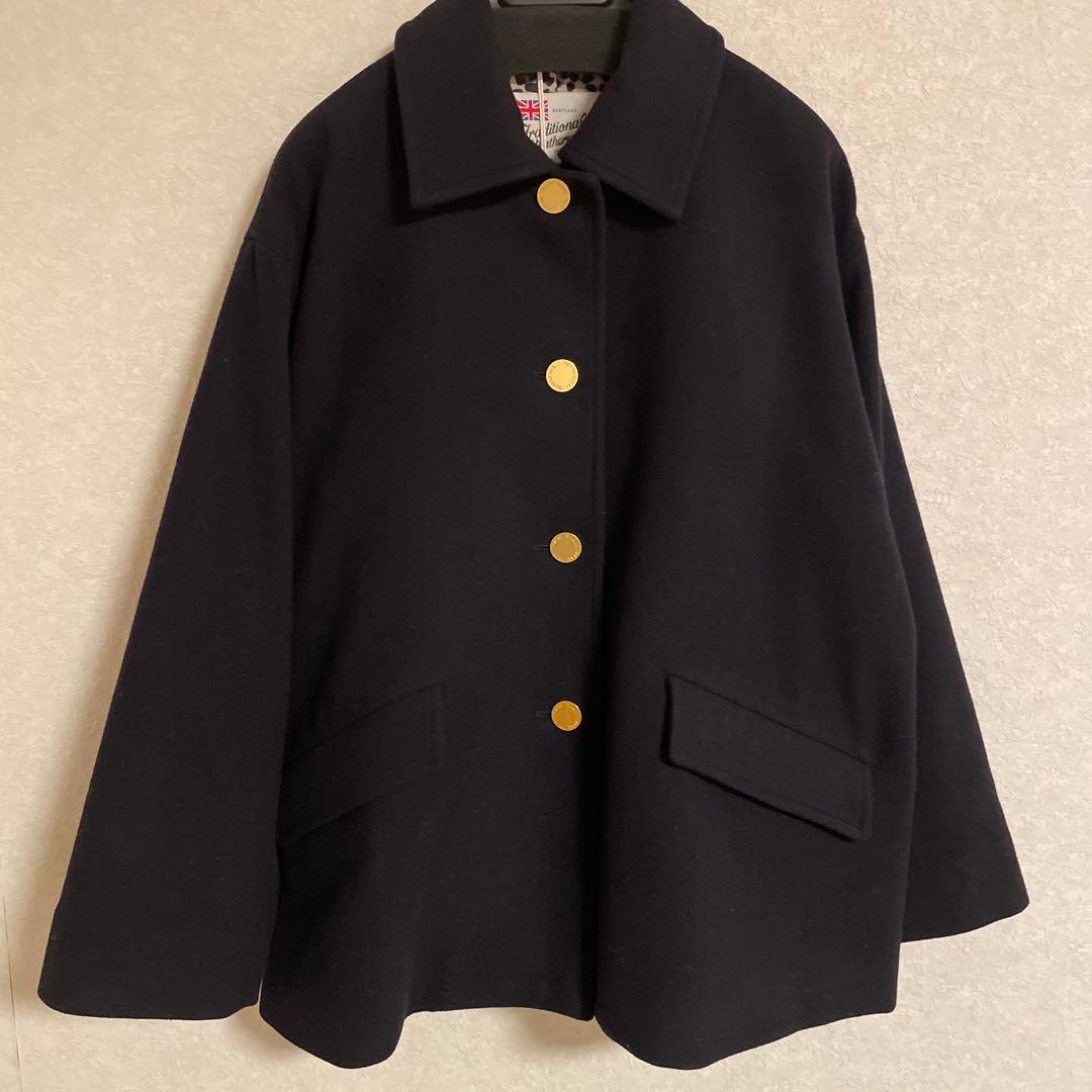 【未使用】トラディショナルウェザーウェア　 LINTON SHORT ネイビー