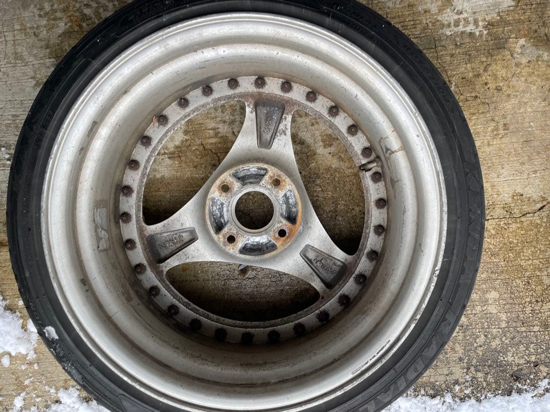 ( ◠‿◠ ) oni 17インチ 9j+38 114.3 4穴