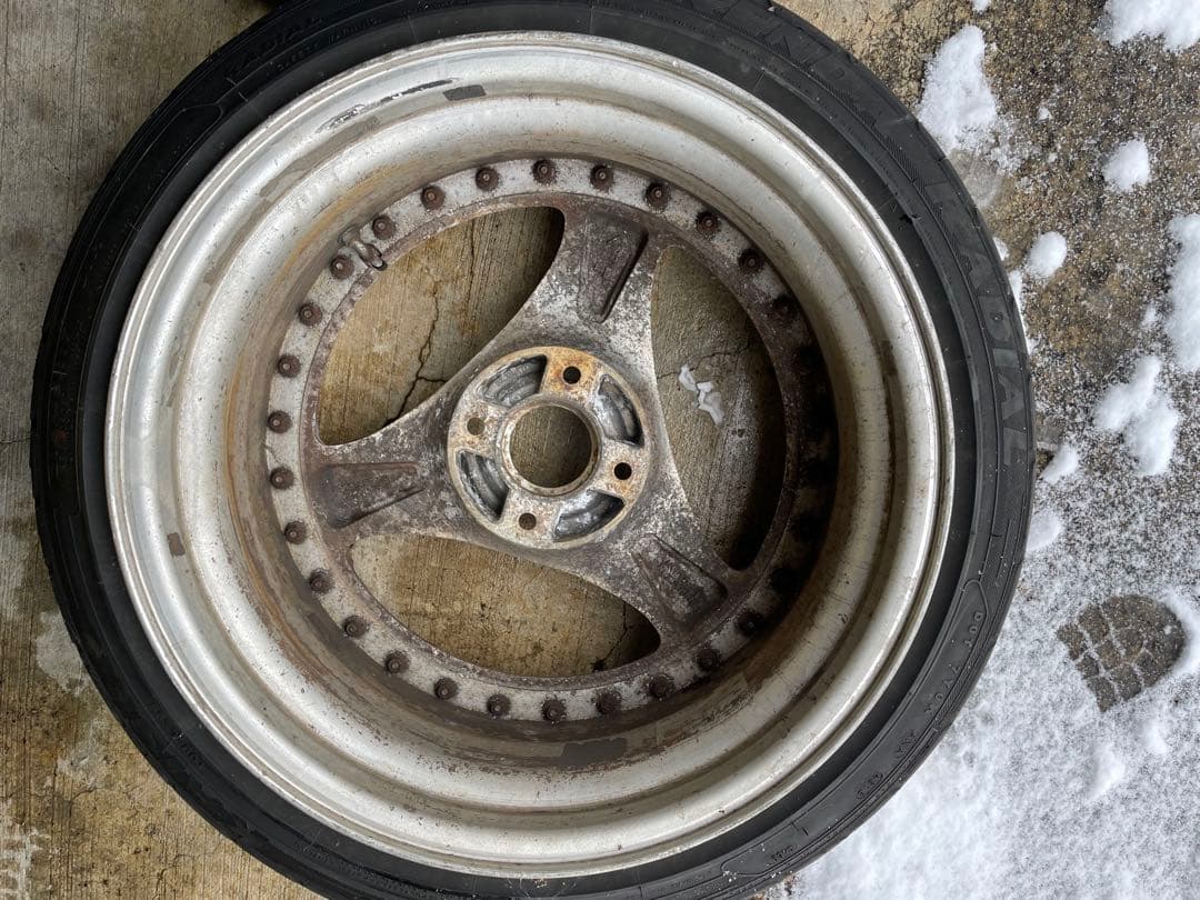 ( ◠‿◠ ) oni 17インチ 9j+38 114.3 4穴