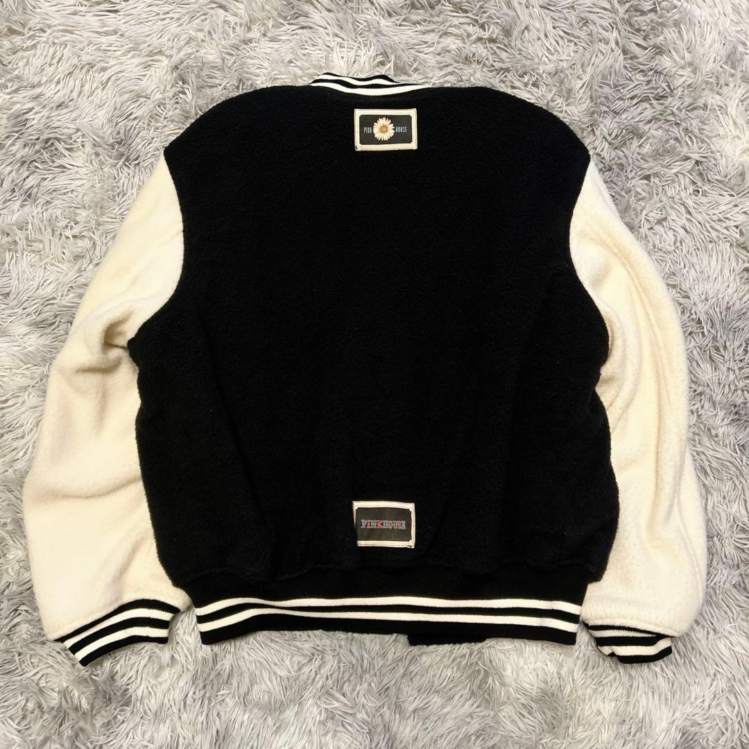 希少 最安値 ピンクハウス ボアスタジャン アウター ワッペン