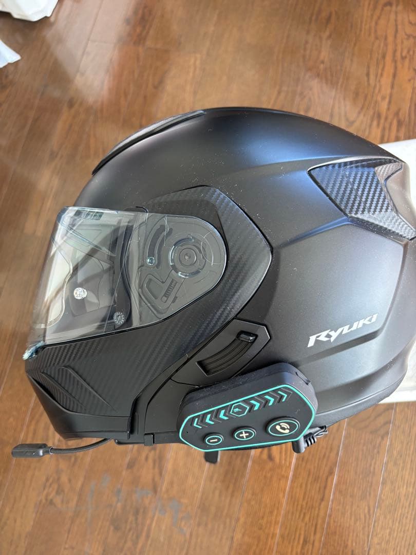 Kabuto システムヘルメット マットブラック　リュウキ