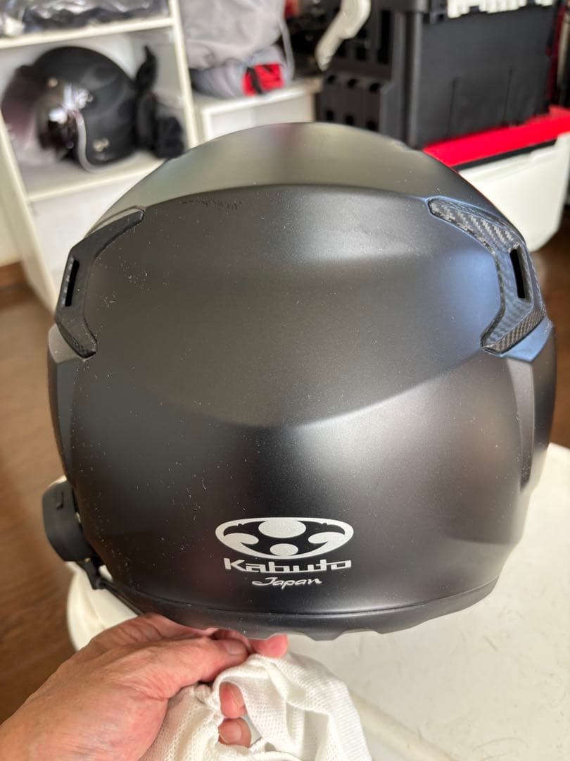 Kabuto システムヘルメット マットブラック　リュウキ