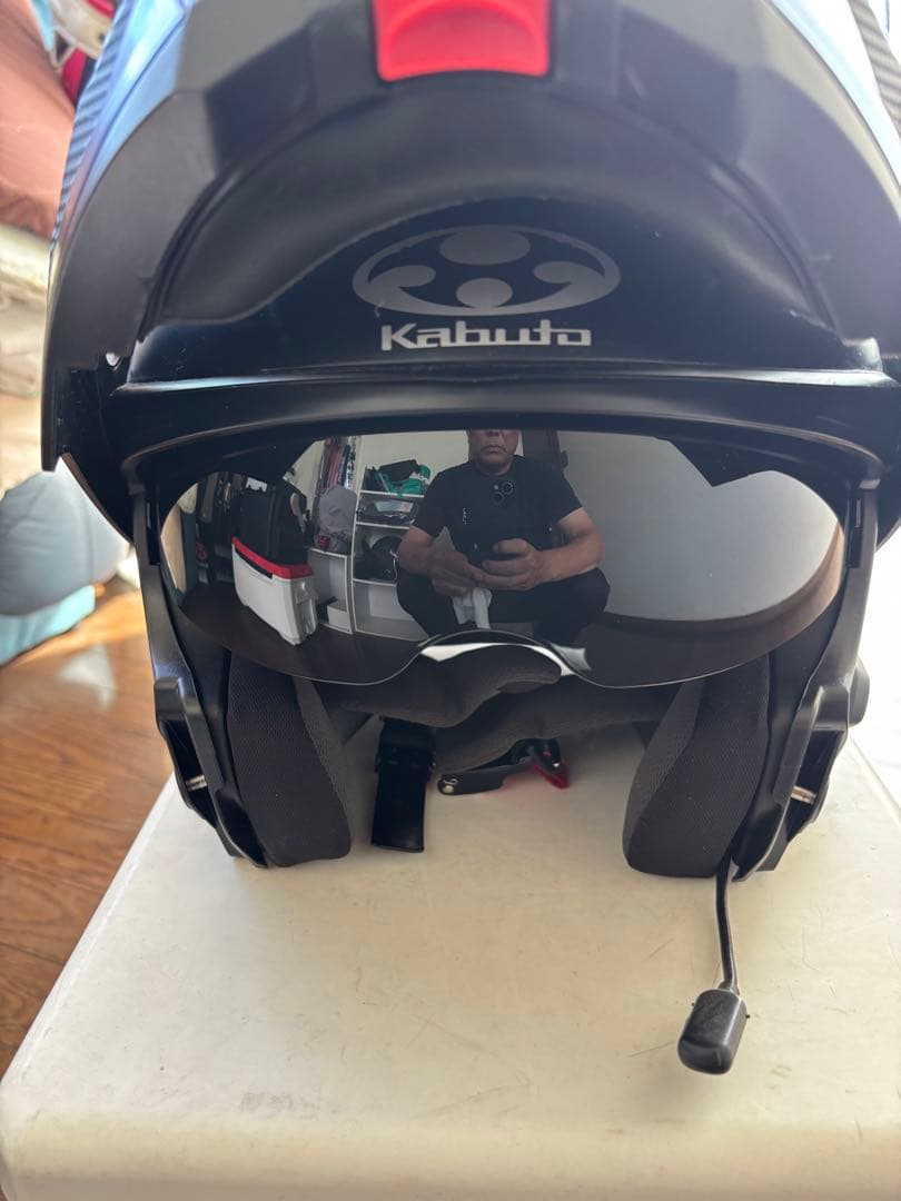 Kabuto システムヘルメット マットブラック　リュウキ